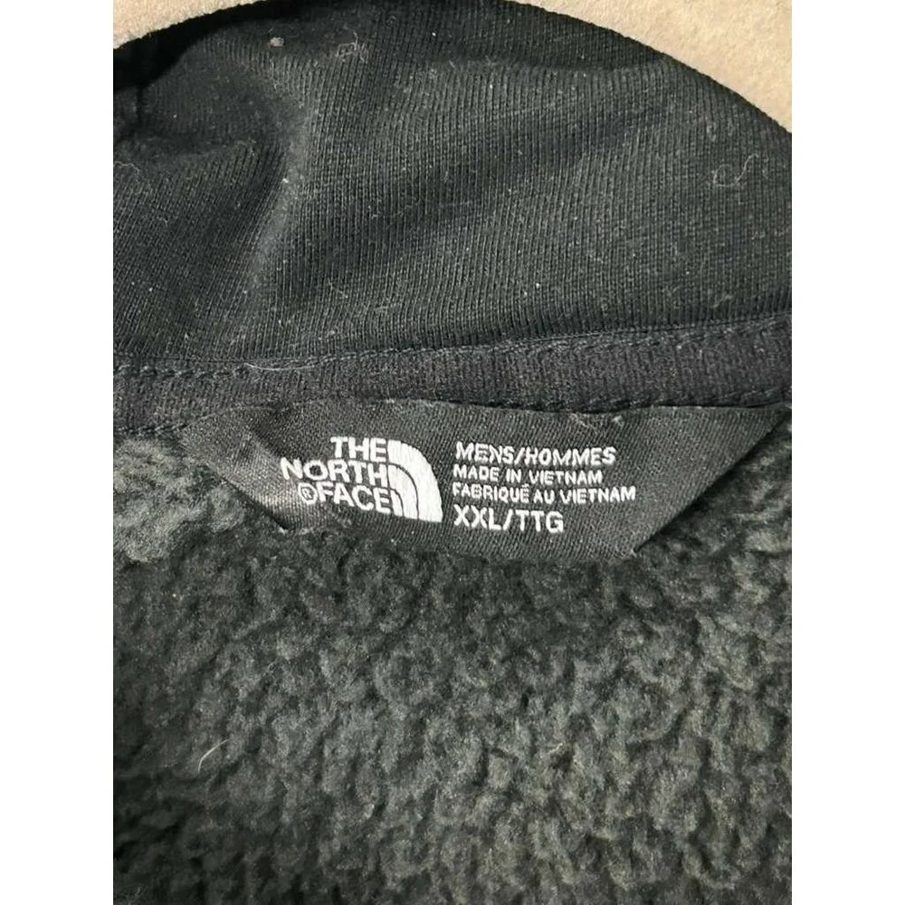 The North Face Men's XXL Hoodie 1/4 Button Sweatshirt Charcoal Gray